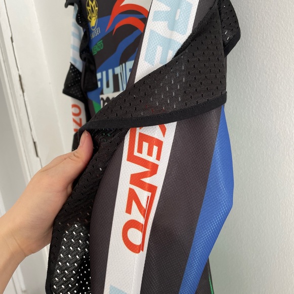 Kenzo Future Mayhem Sports Racing top as seen on Lisa Black Pink 🖤 - Picture 3 of 7